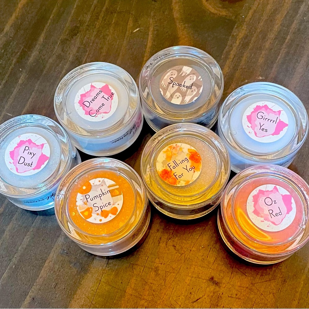 Lot of 7 Peppi Gel Nail Dip Powders